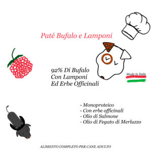 Patè Bufalo e Lamponi