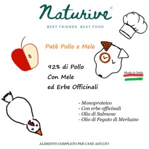 Patè Adult Pollo e Mele
