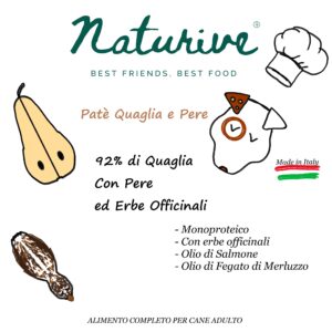 Patè Adult Quaglia e Pere