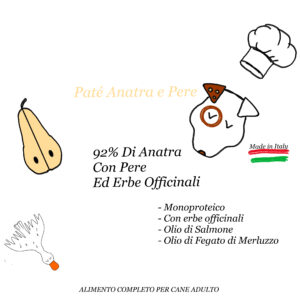 Patè Adult Anatra e Pere