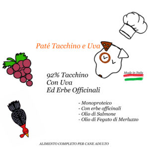 Patè Adult Tacchino e Uva