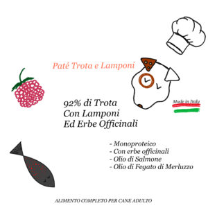 Patè Adult Trota e Lamponi