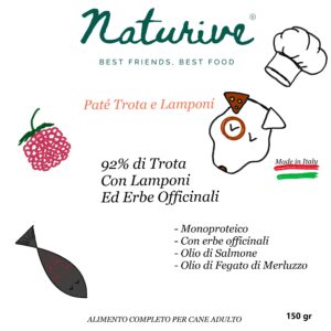 Patè Adult Trota e Lamponi